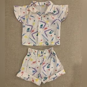 80’s/90s Vintage 2 piece unisex outfit